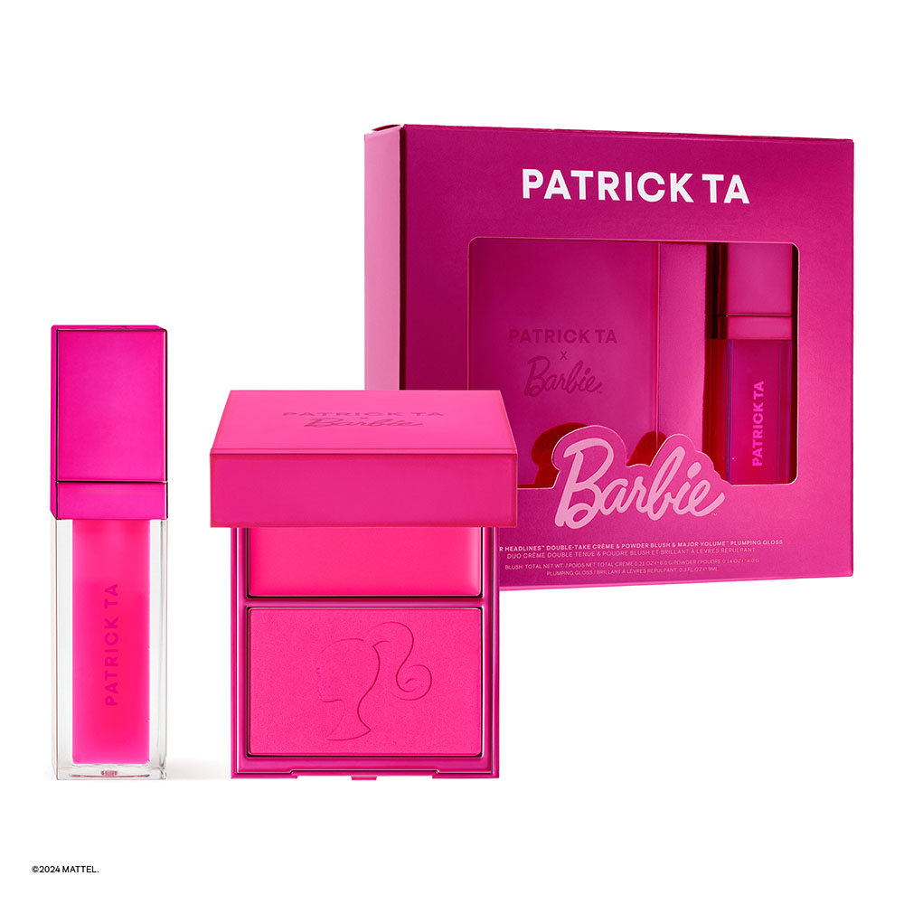 PATRICK TA X BARBIE SET (D&Uacute;O DE GLOSS VOLUMINIZADOR Y RUBOR)